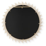 Wainport accent mirror back view with hanging bracket