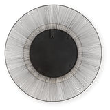 Back of Dallmen accent mirror showing keyhole bracket