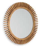 Tedwell Brown Accent Mirror