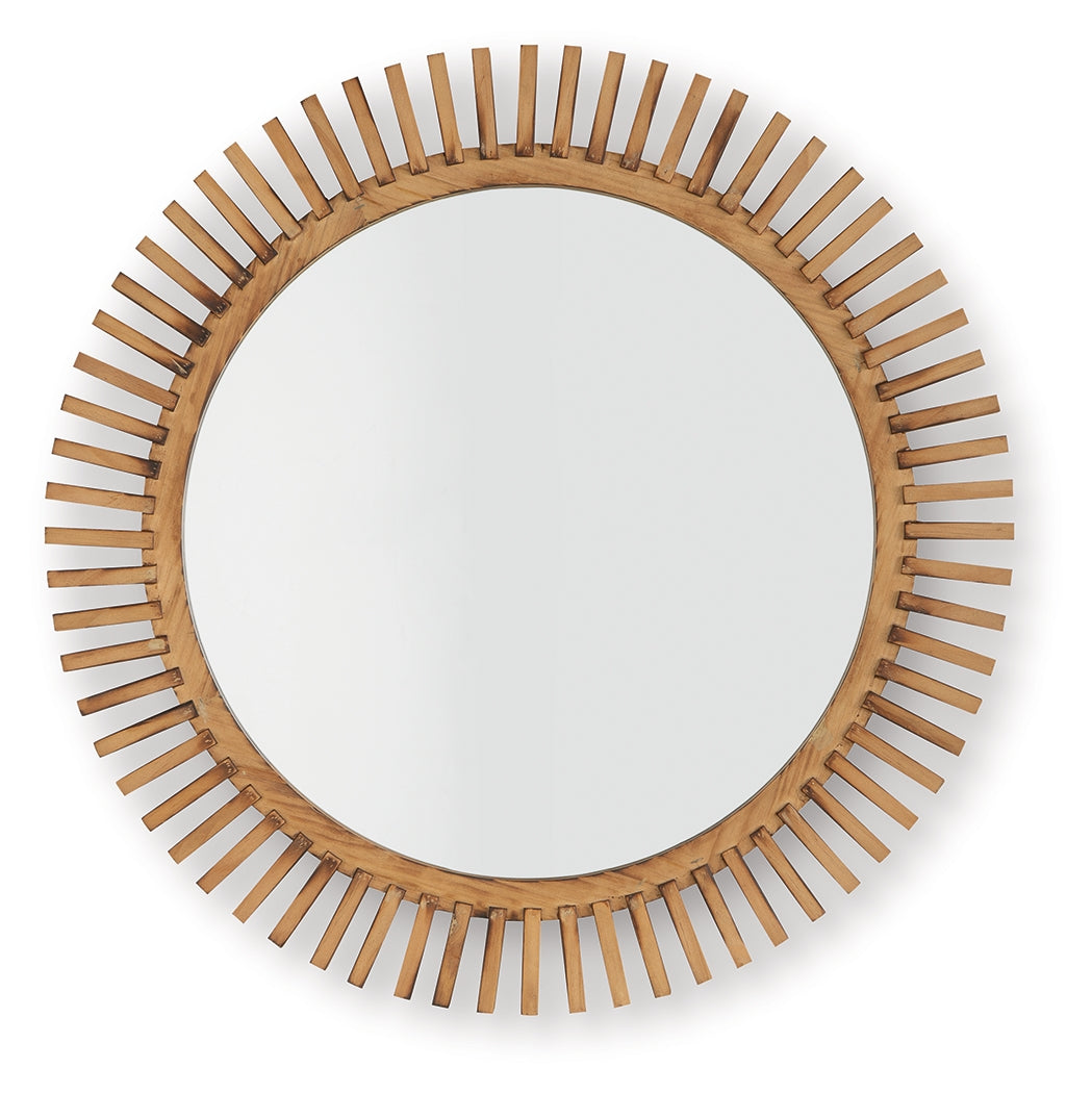 Tedwell Brown Accent Mirror