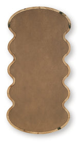 Serendis Accent Mirror back side with hanging hardware