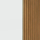 Ellisonville Brown Floor Mirror finish detail