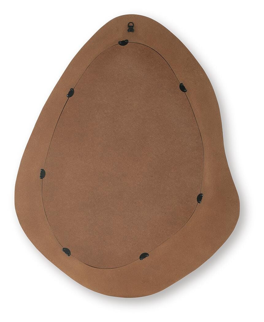 Kierlock Accent Mirror back view with hanging bracket