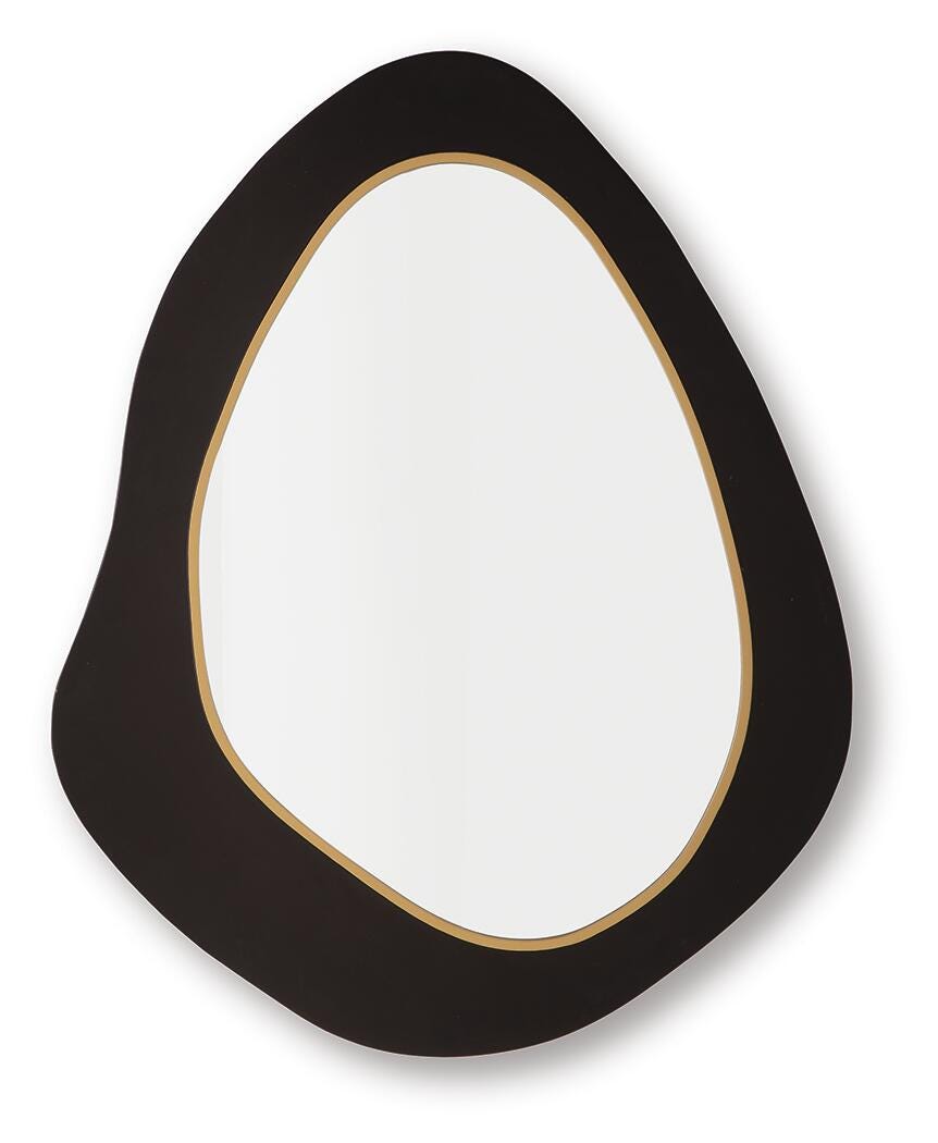Kierlock Accent Mirror straight-on view showing frame detail