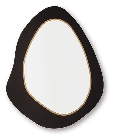 Kierlock Accent Mirror straight-on view showing frame detail
