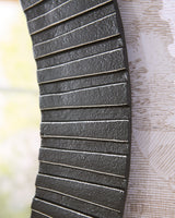 Swatch image showing black and silver finish