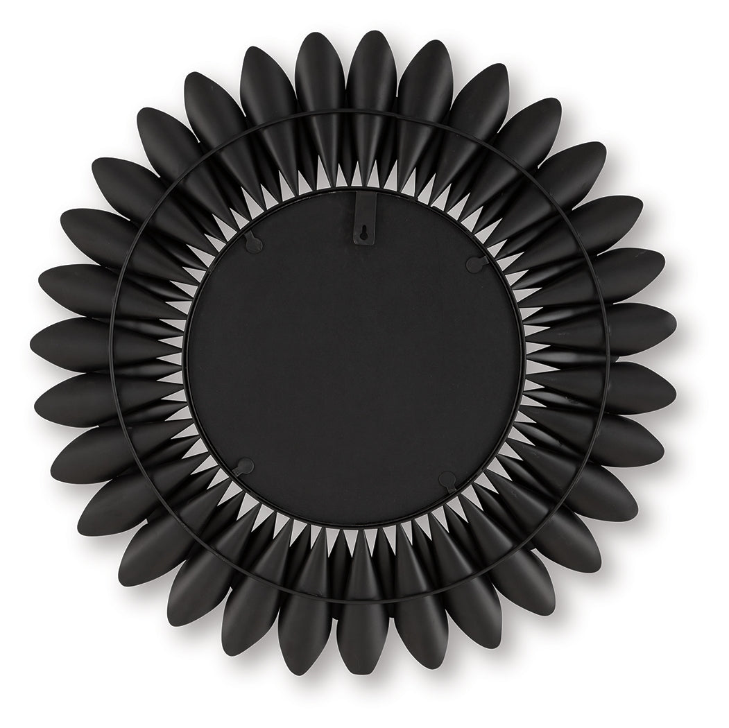 Ryenmour Accent Mirror back showing hanging bracket