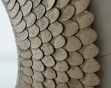Detailed close-up of Wrightmund champagne sunburst frame