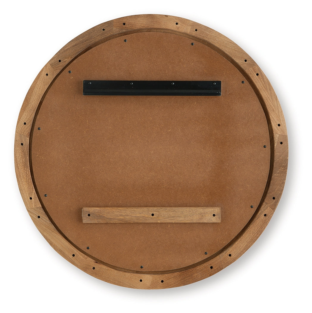 Aajon Accent Mirror Back View Hanging Hardware