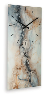 Teague wall clock head-on side A angle