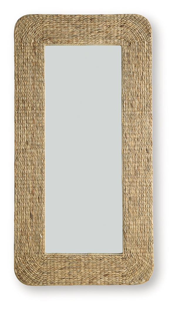 Norigan Floor Mirror head-on side view