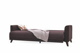 Alto sofa bed with storage opened from top