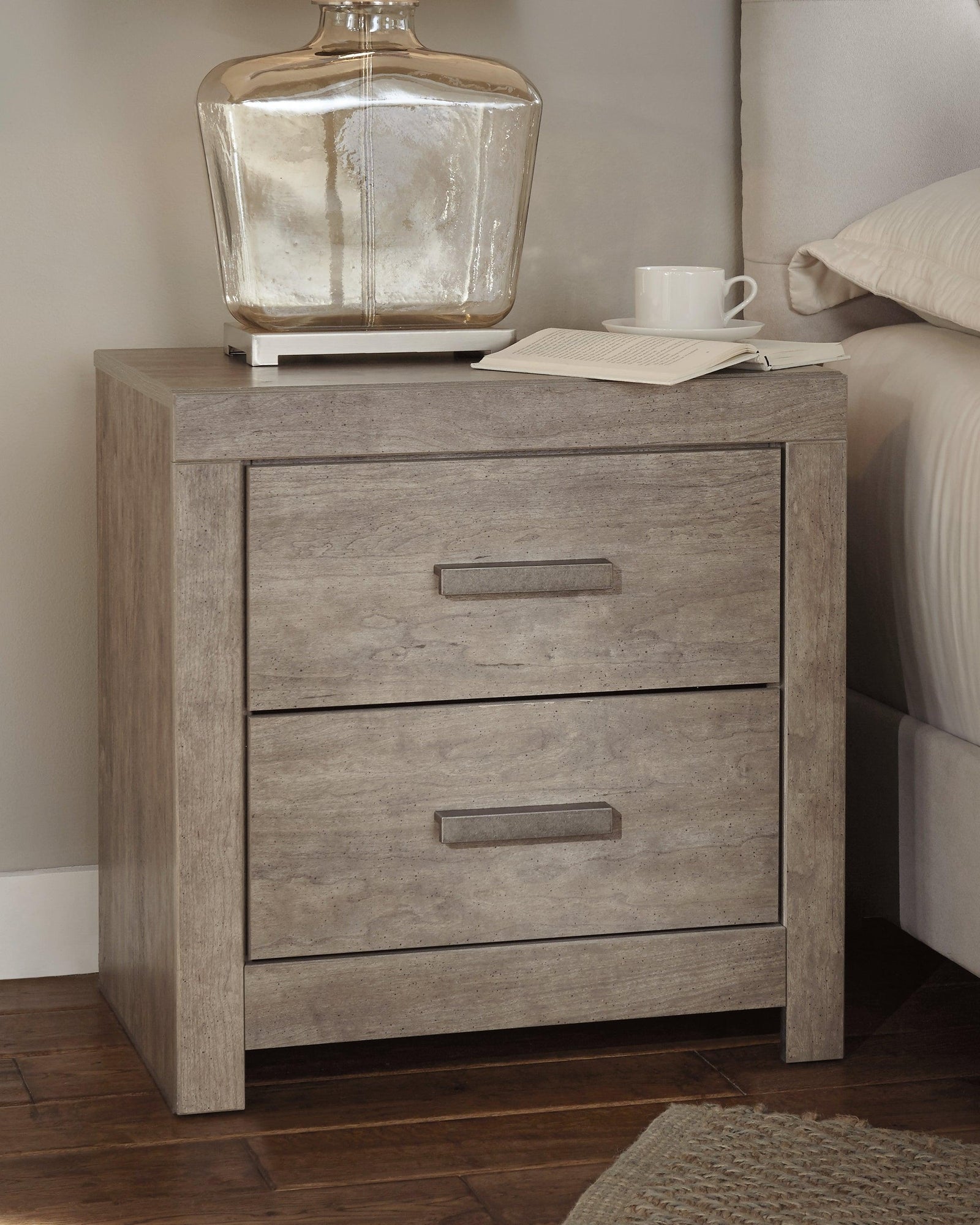 Culverbach Gray Nightstand - Ella Furniture