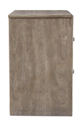 Top view showing USB charging ports on Culverbach Nightstand