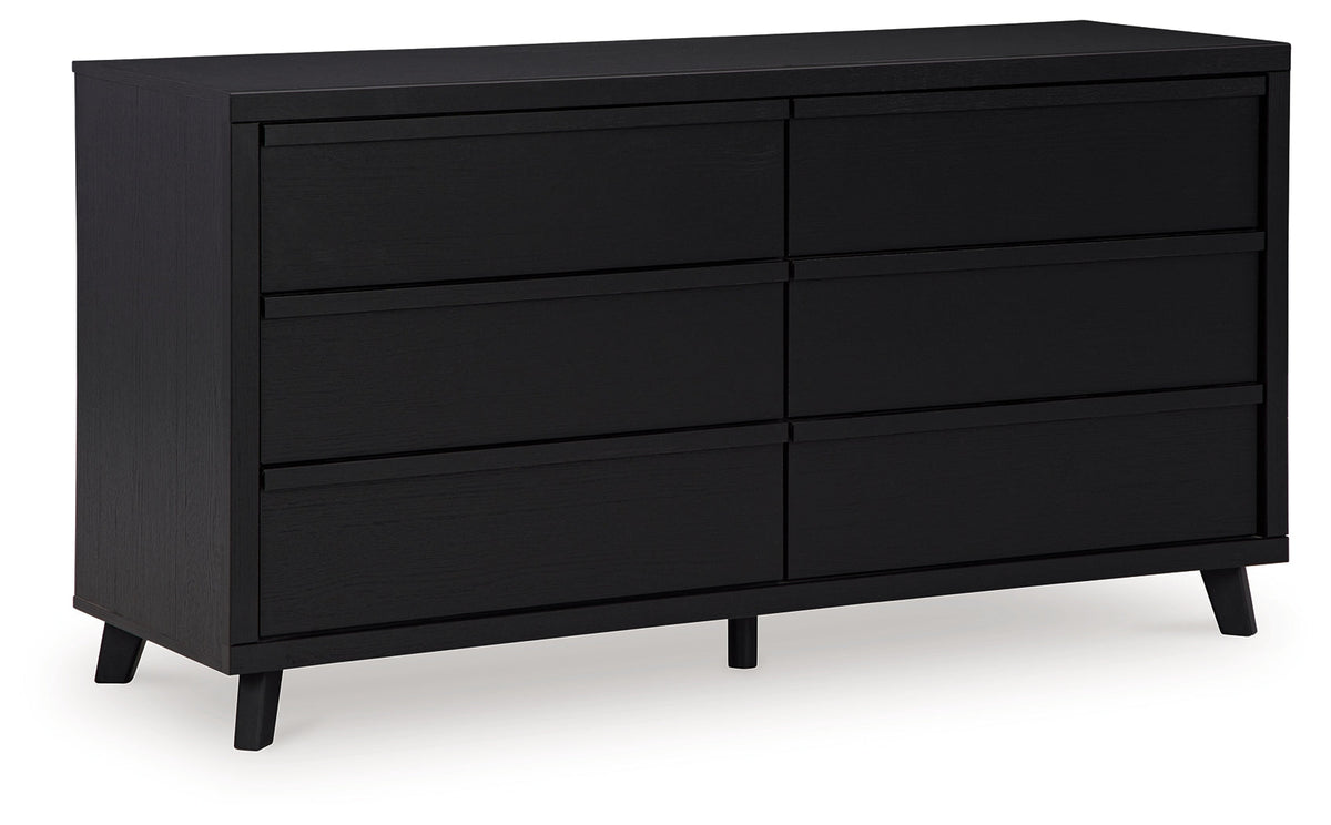 Danziar dresser angled open drawer showing interior