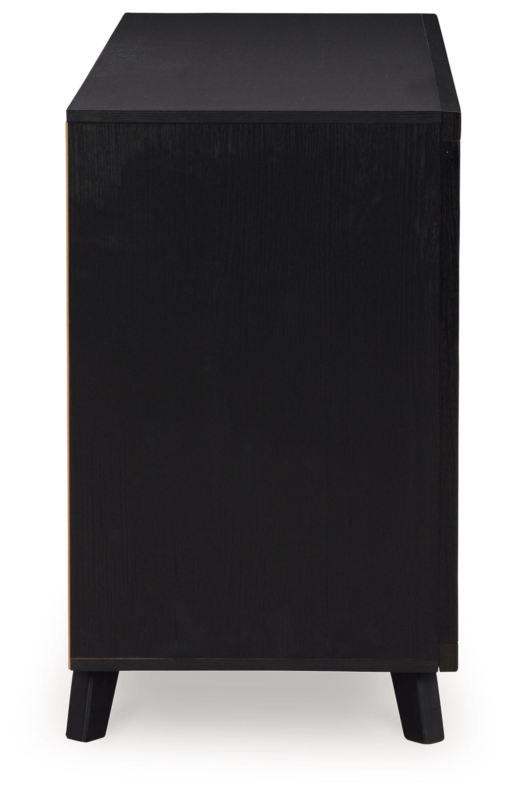 Close-up of Danziar matte black finish