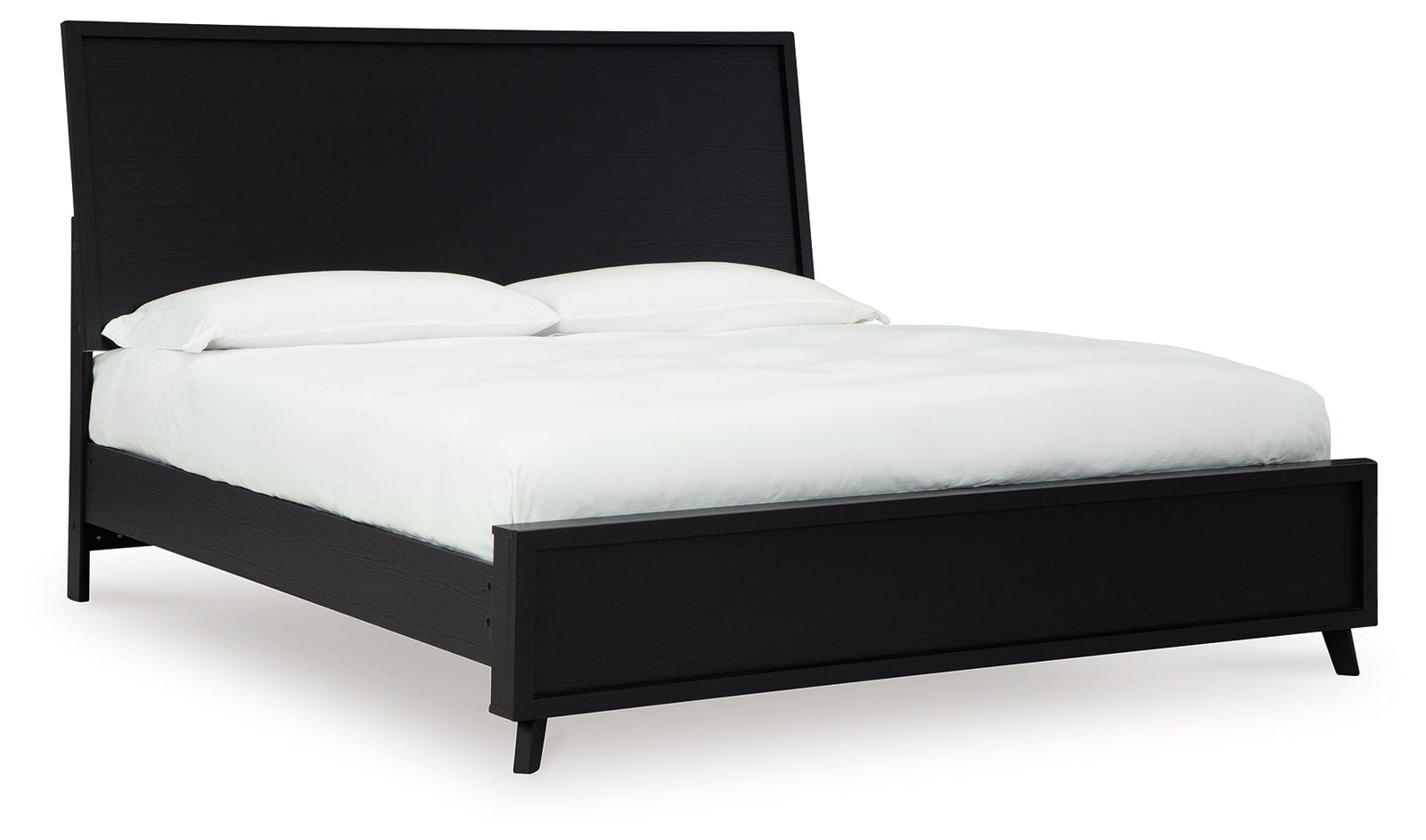 Danziar Black Queen Panel Bed
