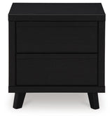 Danziar Black Panel Bedroom Set view 15