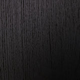 Danziar Black Full Panel Bed finish close-up