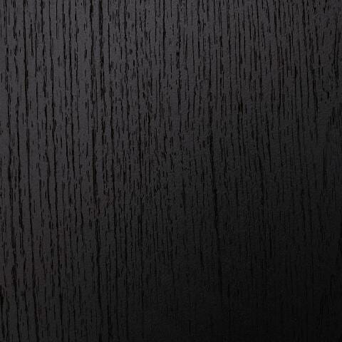 Danziar Black Panel Bedroom Set finish detail