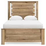 Brozmont Tan Full Panel Bed view 6