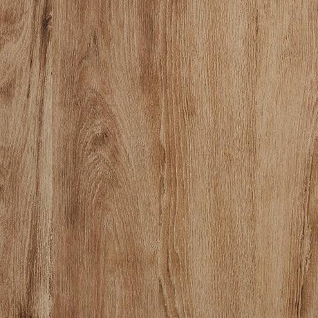 Hyanna King Panel Storage Bed golden rustic oak finish close-up