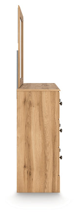 Side view of Aleaport dresser