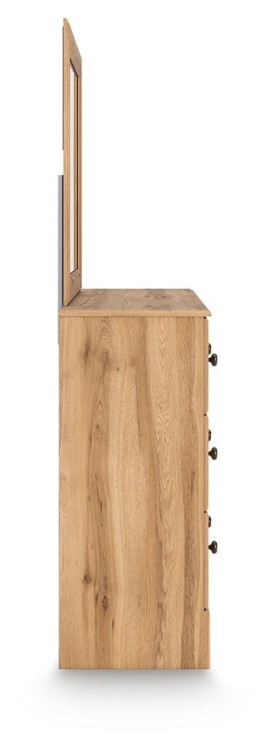 Side view of Aleaport dresser