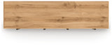 Aleaport Dresser top view showing wood grain finish