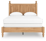 Aleaport Warm Brown Panel Bedroom Set view 6