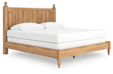 Aleaport King Panel Bed side view