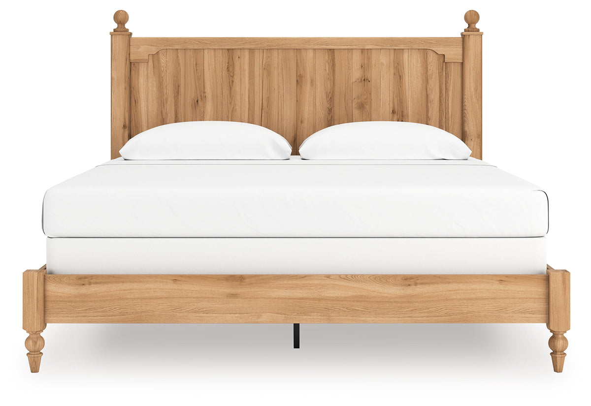 Aleaport King Panel Bed headboard close-up