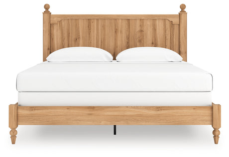 Aleaport King Panel Bed headboard close-up