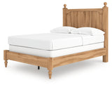 Aleaport Full Panel Bed angled view showing headboard
