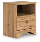 Aleaport nightstand close side angle