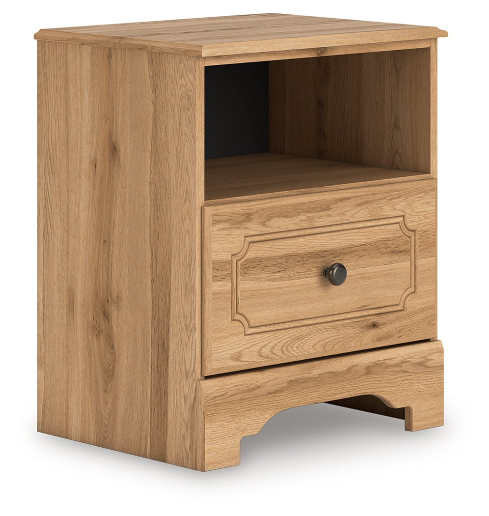 Aleaport nightstand close side angle