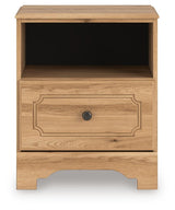 Aleaport Warm Brown Panel Bedroom Set view 23