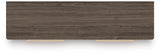 Kendanport dresser top view showing finish