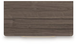 Top view with thick top surface