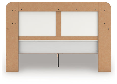 Back View of Kendanport King Bed Structure