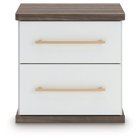 Head-on view of Kendanport Nightstand