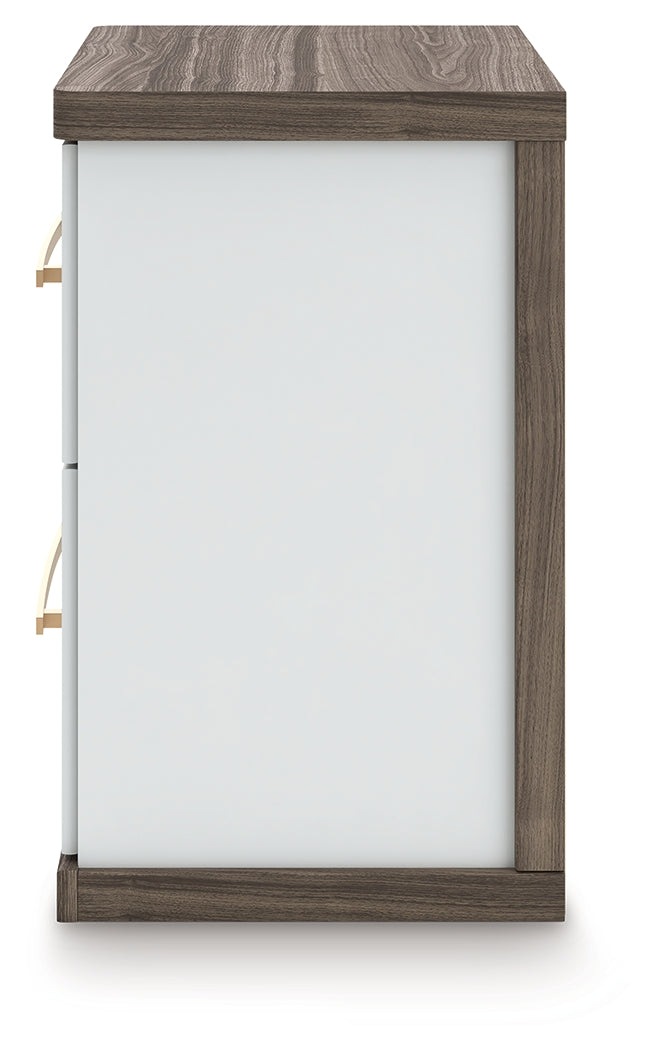 Alternate side angle of Kendanport Nightstand