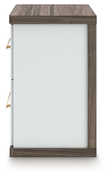 Alternate side angle of Kendanport Nightstand