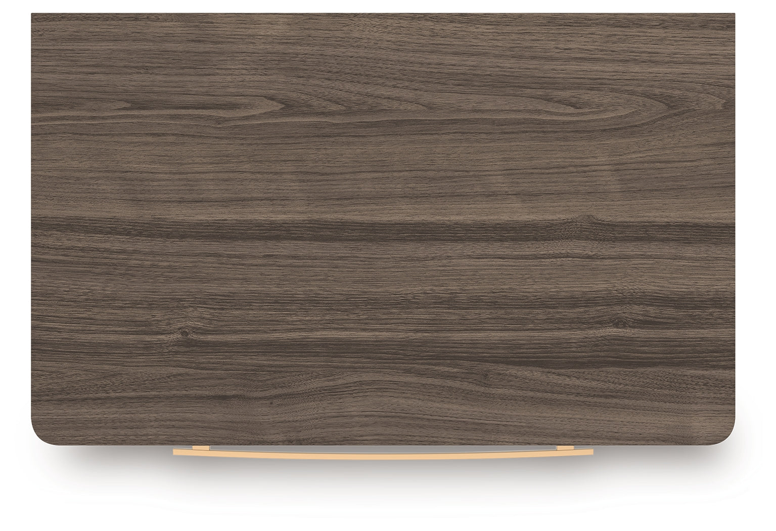 Top view of Kendanport Nightstand showing thick top surface