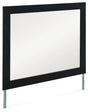Maeling Black Bedroom Mirror from Decor Furniture