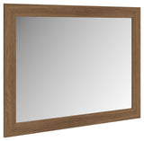 Broachmyn auburn bedroom mirror angled side view