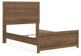 Broachmyn Auburn Full Panel Bed angled front view