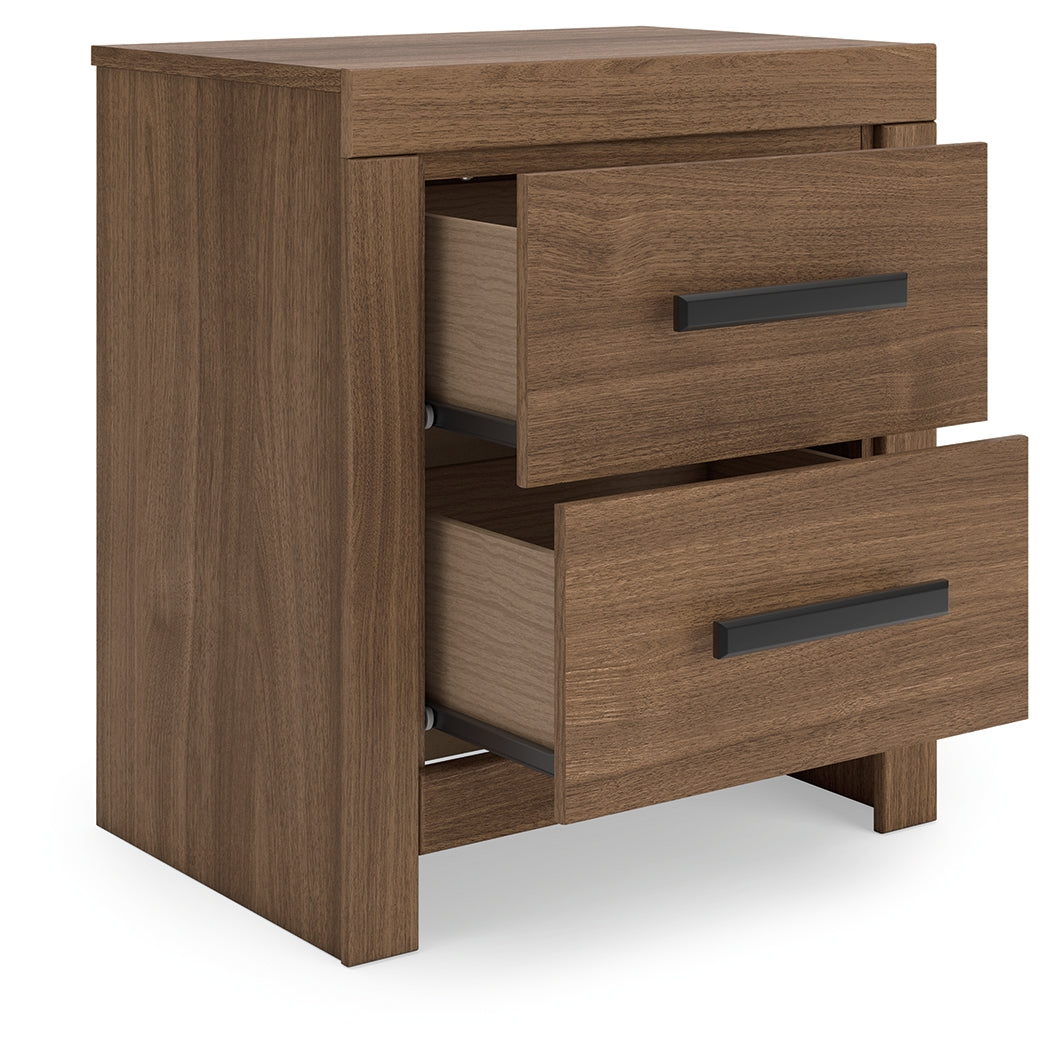 Broachmyn Auburn Nightstand open drawer view