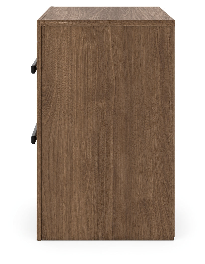 Broachmyn Auburn Nightstand side angled view