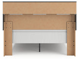 Back view of Broachmyn Queen Bookcase Panel Bed